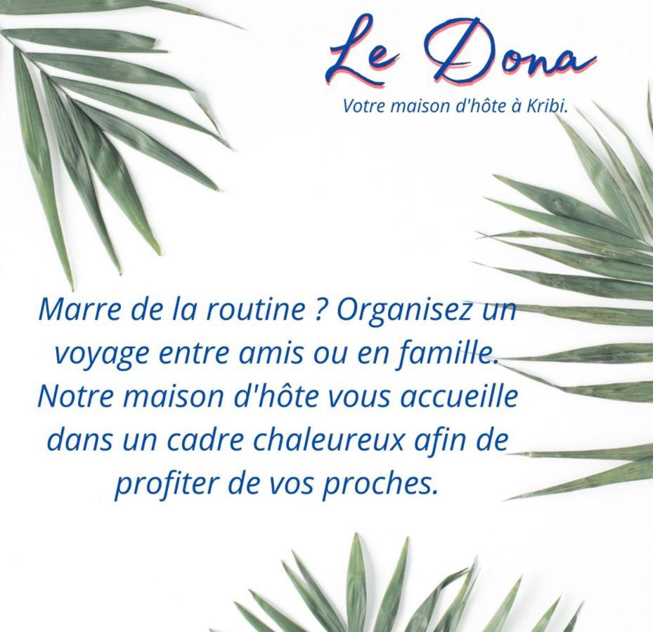 Le Dona Kribi Hotel ภายนอก รูปภาพ